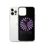 Iphone Muaythai case - Black/Purple