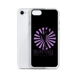 Iphone Muaythai case - Black/Purple