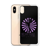 Iphone Muaythai case - Black/Purple