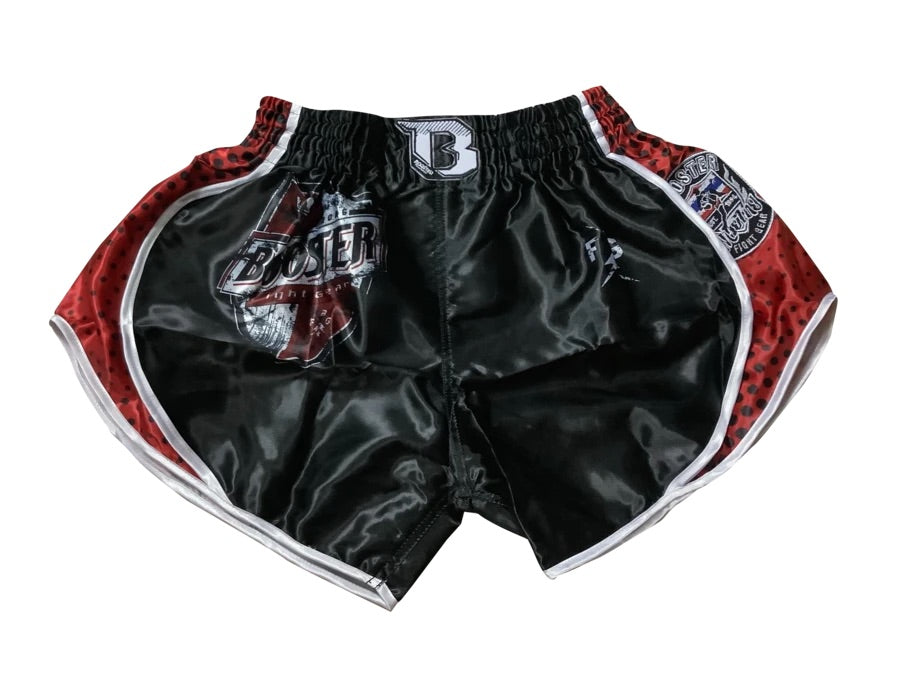 booster fight gear shorts Booster Red Shield shorts – The Muaythai supply