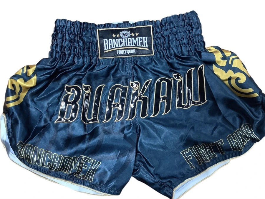 banchamek fight gear Buakaw blue shorts – The Muaythai supply