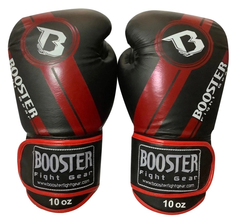 booster boxing gloves Booster Boxing Gloves BGL V3 Black Red – The Muaythai supply