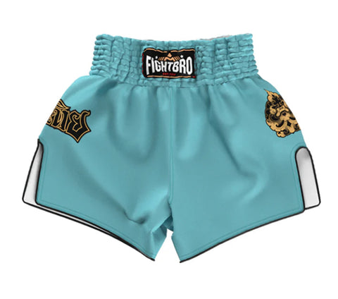 Fight Bro Sky Blue Muaythai shorts