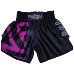 MTS purple fade muaythai shorts