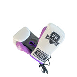 InFightStyle leather lace-up gloves
