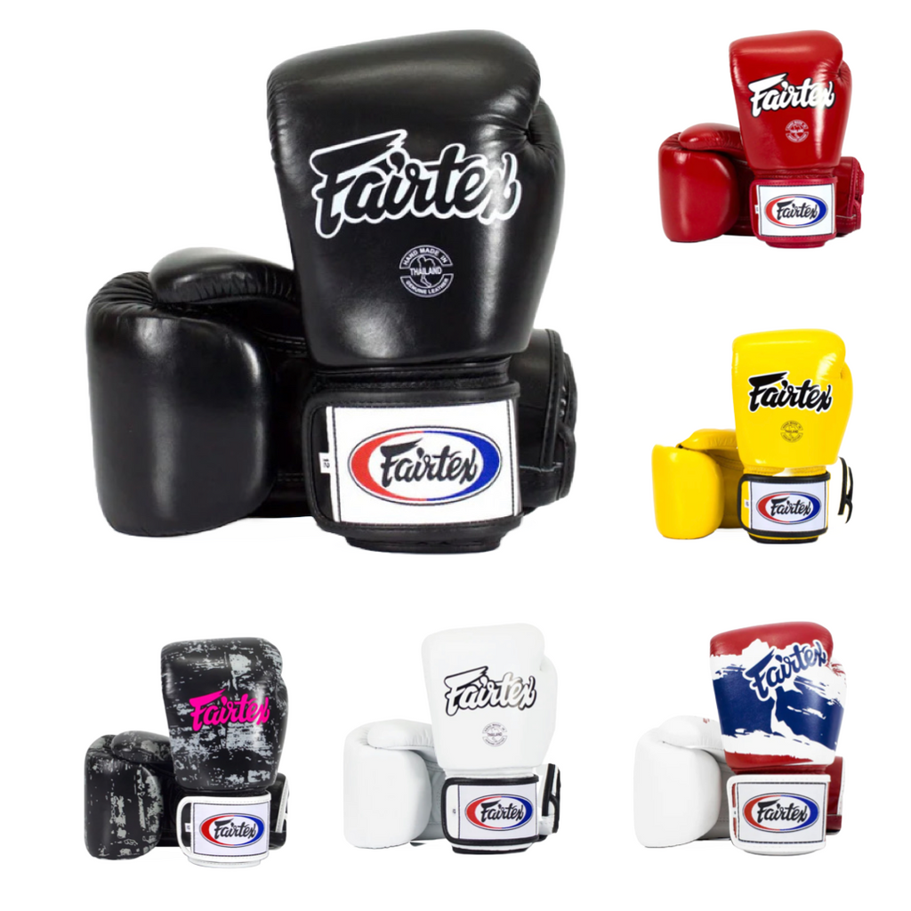 Fairtex BGV1 genuine leather gloves The Muaythai supply