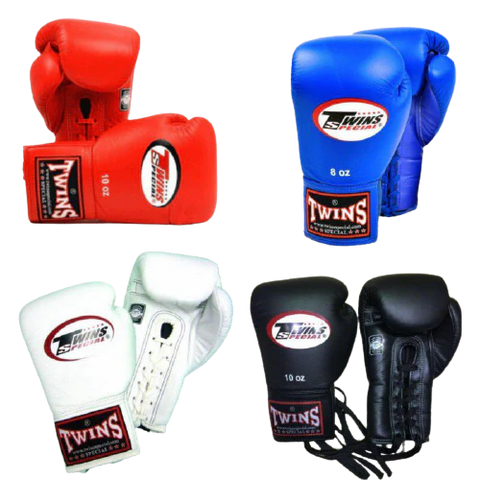 Twins lace up boxing gloves BGLL1 The Muaythai supply