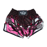 MTS shatter red muaythai shorts