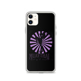 Iphone Muaythai case - Black/Purple