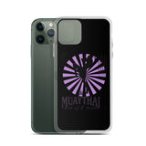 Iphone Muaythai case - Black/Purple