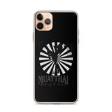 Iphone Muaythai phone case black/grey