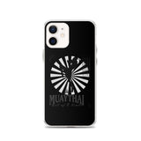 Iphone Muaythai phone case black/grey