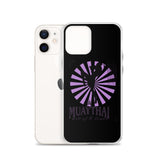 Iphone Muaythai case - Black/Purple