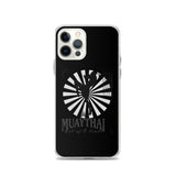 Iphone Muaythai phone case black/grey