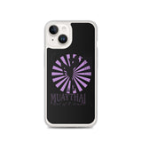 Iphone Muaythai case - Black/Purple