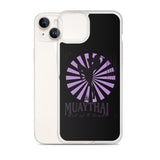 Iphone Muaythai case - Black/Purple