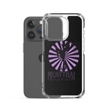 Iphone Muaythai case - Black/Purple