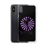 Iphone Muaythai case - Black/Purple