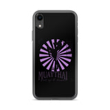 Iphone Muaythai case - Black/Purple