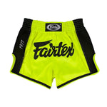 Short Fairtex « vert citron » BS1706