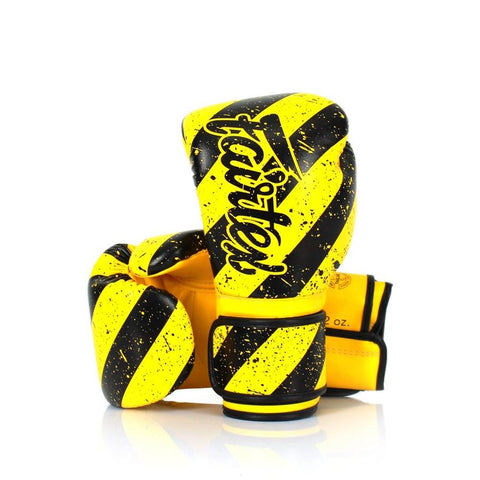 Fairtex Gloves black and yellow BGV14
