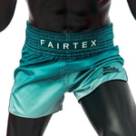 Green fairtex “Fade” shorts