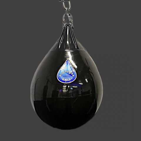 Aqua punch bag “punch ball” with filling nozzle