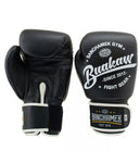 Buakaw Banchamek Boxhandschuhe 12 Unzen Schwarz